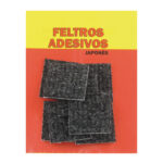 Feltro adesivo quadrado 3,5