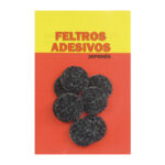 Feltro adesivo redondo 2,5