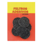 Feltro adesivo redondo 3,5