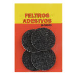 Feltro adesivo redondo 4,5