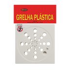 Grelha plastica 150 quadrada com embalagem