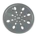 grelha inox 100 redonda abre e fecha